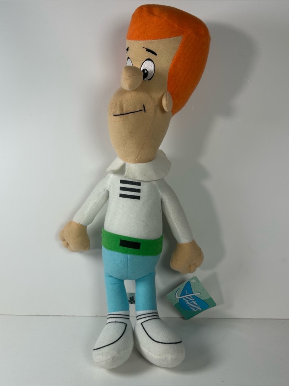The Jetsons George Jetson Plush Figure Toy Cartoon Network Hanna Barbara W/ Tags